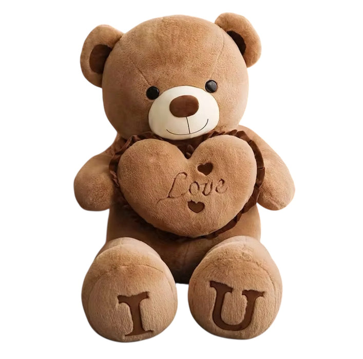 Brown 100cm I love you bear