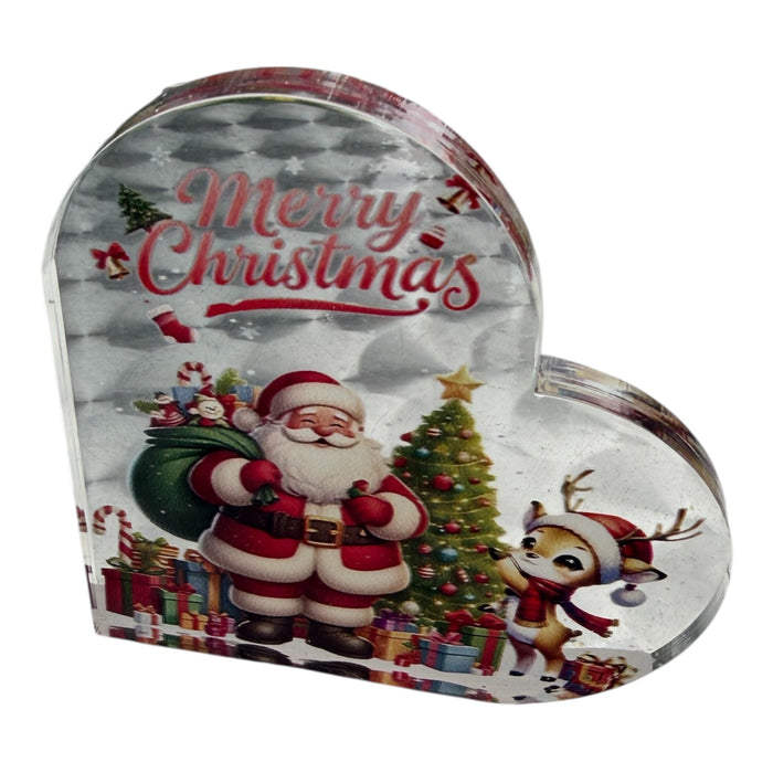 Christmas Gift Plaque + Gift Bag